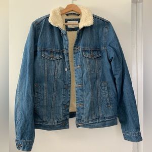 Goodfellow Sherpa Denim Jacket